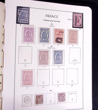 1900-1980 Collection de France en albums et composé