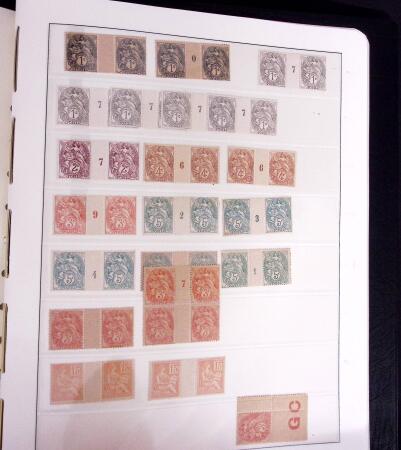 1900-1980 Collection de France en albums et composé