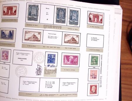 1849-1976 Collection avec une partie des caisses d'amortissements,