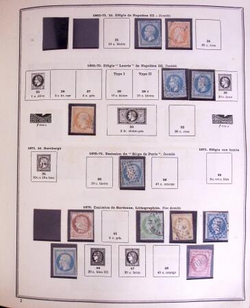 1849-2000 Collection commençant par une faible partie