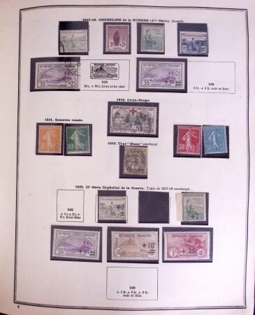 1849-2000 Collection commençant par une faible partie