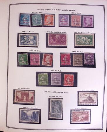 1849-2000 Collection commençant par une faible partie