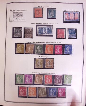 1849-2000 Collection commençant par une faible partie