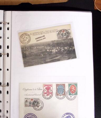 1900-1960 Ensemble de plusieurs centaines de lettres