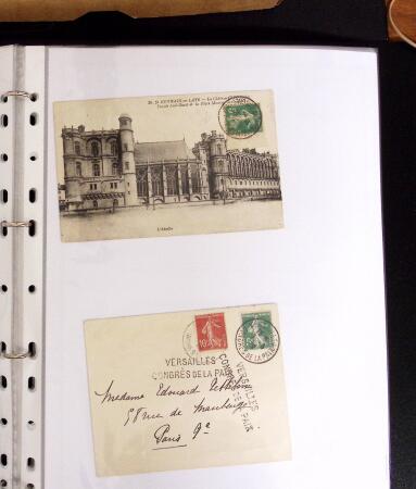 1900-1960 Ensemble de plusieurs centaines de lettres