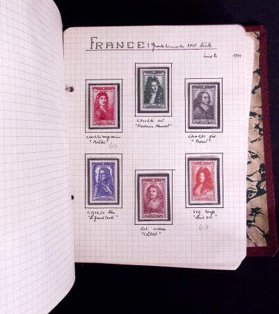 1924-1949 Petite collection de France neuf, + Monaco