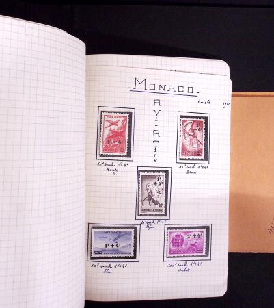 1924-1949 Petite collection de France neuf, + Monaco
