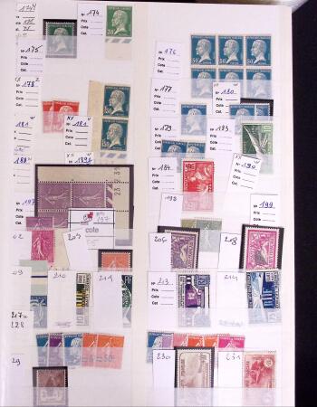 1849-1975 dont Mouchons, Pasteur, N°242**, 269*,