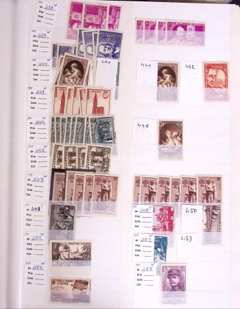 1849-1975 dont Mouchons, Pasteur, N°242**, 269*,
