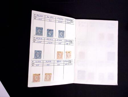 1862-1870 Un carnet à choix avec période classique