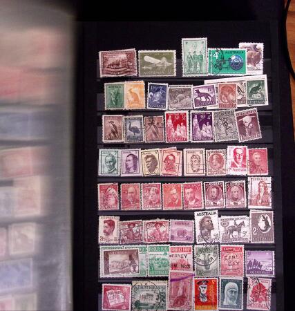 1880-1960 Lot with collection of Australia, also GB and other British colonies, also ca100 all-world covers