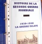 1810-1968 Lot comportant un classeur façon exposition