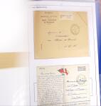 1810-1968 Lot comportant un classeur façon exposition