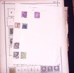 1855-1945 Old-time collection in two old-time albums,