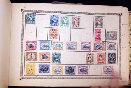 1850-1920, Old-time album, quite complete with countries ranging from Guatemala to Panama