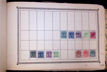 1850-1920, Old-time album, quite complete with countries ranging from Guatemala to Panama
