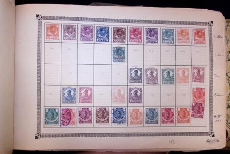 1850-1920, Old-time album, quite complete with countries ranging from Guatemala to Panama