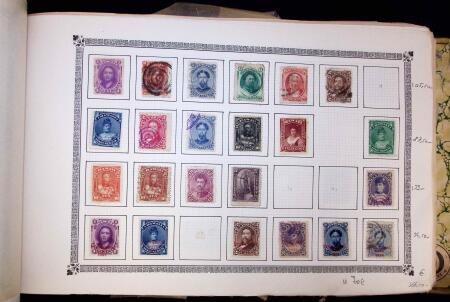 1850-1920, Old-time album, quite complete with countries ranging from Guatemala to Panama