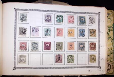 1850-1920, Old-time album, quite complete with countries ranging from Guatemala to Panama