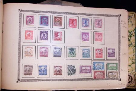 1850-1920, Old-time album, quite complete with countries ranging from Guatemala to Panama