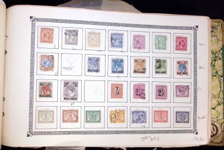 1850-1920, Old-time album, quite complete with countries ranging from Guatemala to Panama