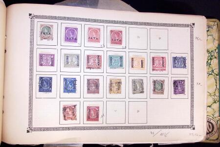 1850-1920, Old-time album, quite complete with countries ranging from Guatemala to Panama