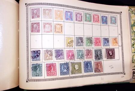 1850-1920, Old-time album, quite complete with countries ranging from Guatemala to Panama