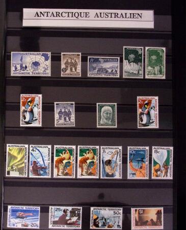 1941-2001, ANTARCTICA: Mint collection with Australian, British, Argentine territories and Falklands