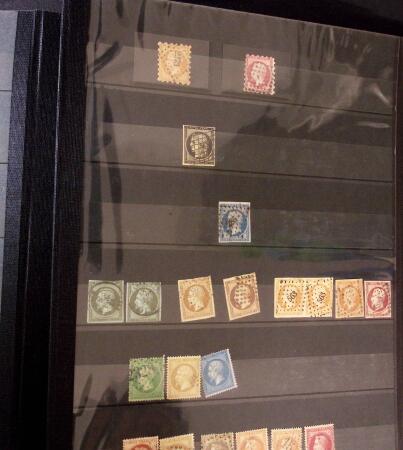 1849-1990, Collection de timbres de France, aussi lettres