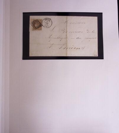 1849-1990, Collection de timbres de France, aussi lettres