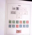 1849-1990, Collection de timbres de France, aussi lettres