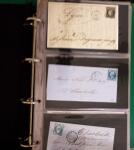 1849-1990, Collection de timbres de France, aussi lettres