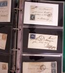 1849-1990, Collection de timbres de France, aussi lettres