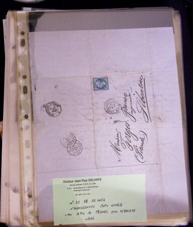 1740-1950, Très sympathique lot de lettres avec 1ère