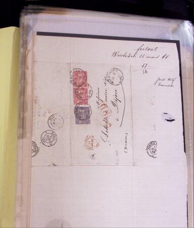 1740-1950, Très sympathique lot de lettres avec 1ère