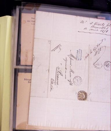1740-1950, Très sympathique lot de lettres avec 1ère