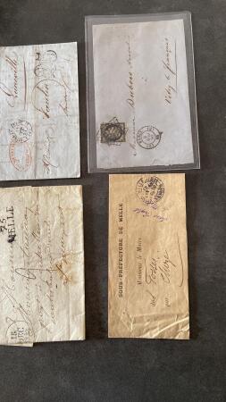 1850-1960 quelques milliers de lettres , certaines