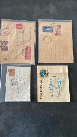 1850-1960 quelques milliers de lettres , certaines