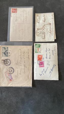 1850-1960 quelques milliers de lettres , certaines