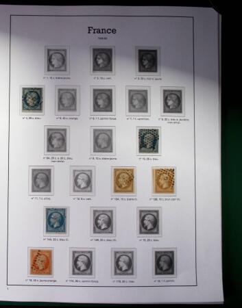 1860-2007, Collection de France en albums Yvert avec