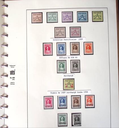 Papal States, Vatican & Order of Malta collections