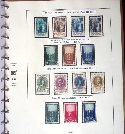 Papal States, Vatican & Order of Malta collections