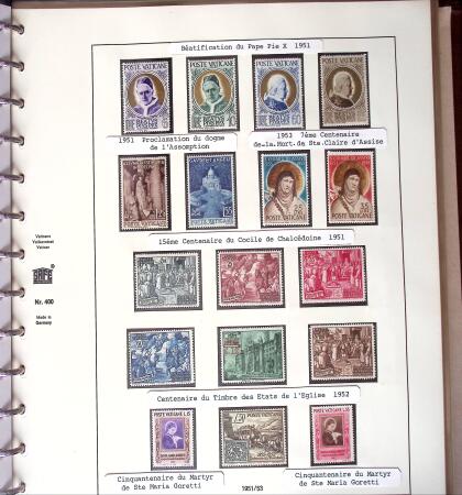 Papal States, Vatican & Order of Malta collections