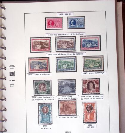 Papal States, Vatican & Order of Malta collections
