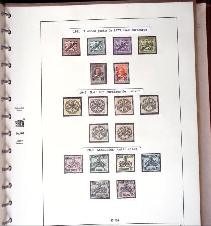 Papal States, Vatican & Order of Malta collections