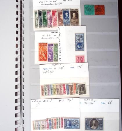 Papal States, Vatican & Order of Malta collections
