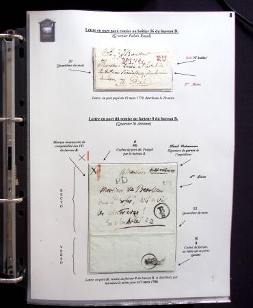 1734-1878, Collection d'exposition LE COURRIER DE PROXIMITE en 80 pages très bien expliquées, à noter , etc., des lettres manquent car réutilisées dans une autre présentation