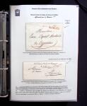 1734-1878, Collection d'exposition LE COURRIER DE PROXIMITE en 80 pages très bien expliquées, à noter , etc., des lettres manquent car réutilisées dans une autre présentation