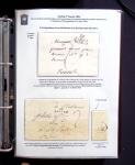 1734-1878, Collection d'exposition LE COURRIER DE PROXIMITE en 80 pages très bien expliquées, à noter , etc., des lettres manquent car réutilisées dans une autre présentation