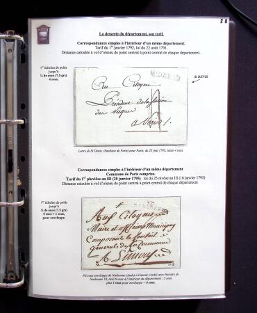 1734-1878, Collection d'exposition LE COURRIER DE PROXIMITE en 80 pages très bien expliquées, à noter , etc., des lettres manquent car réutilisées dans une autre présentation